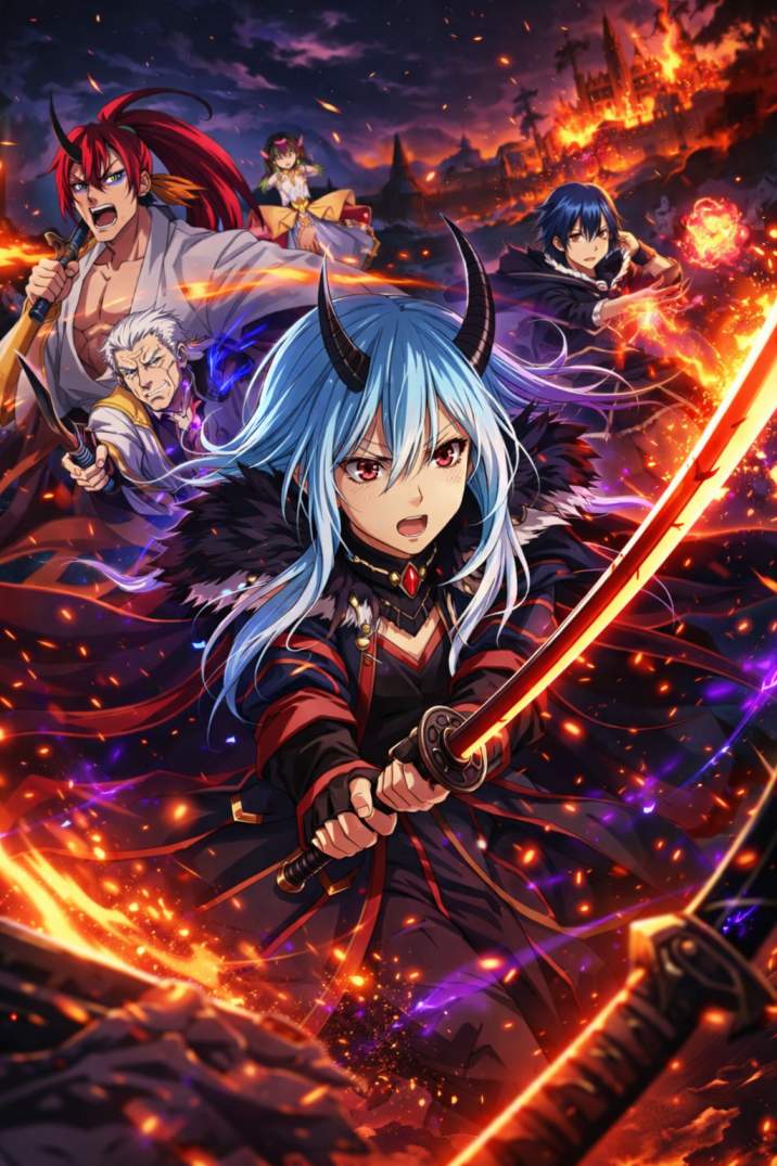 Rimuru Scarlet Bond movie scene