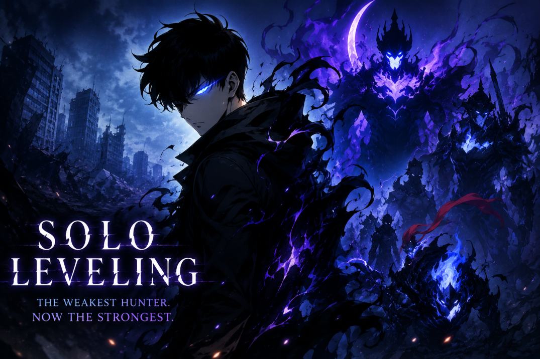 Power level evolution of Sung Jin-Woo in Solo Leveling